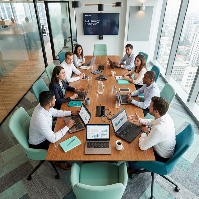 Corporate training session
